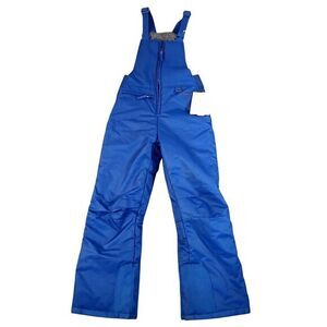 Youth Artic Insulated Bib Winter Warmer Overalls Skit Suit Royall Blue Size‎ M